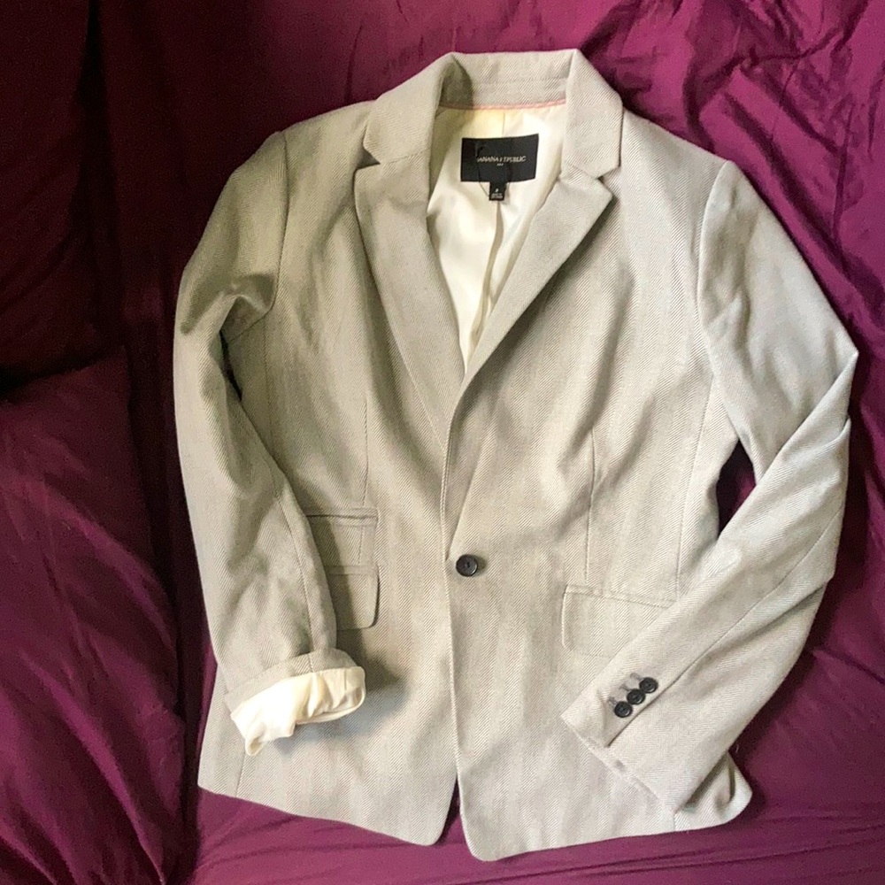 Houndstooth blazer